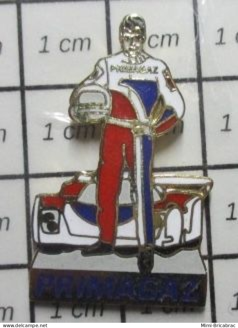 222 Pin's Pins / Beau Et Rare  / SPORTS / AUTOMOBILE ENDURANCE VOITURE ET PILOTE PRIMAGAZ - Car Racing - F1