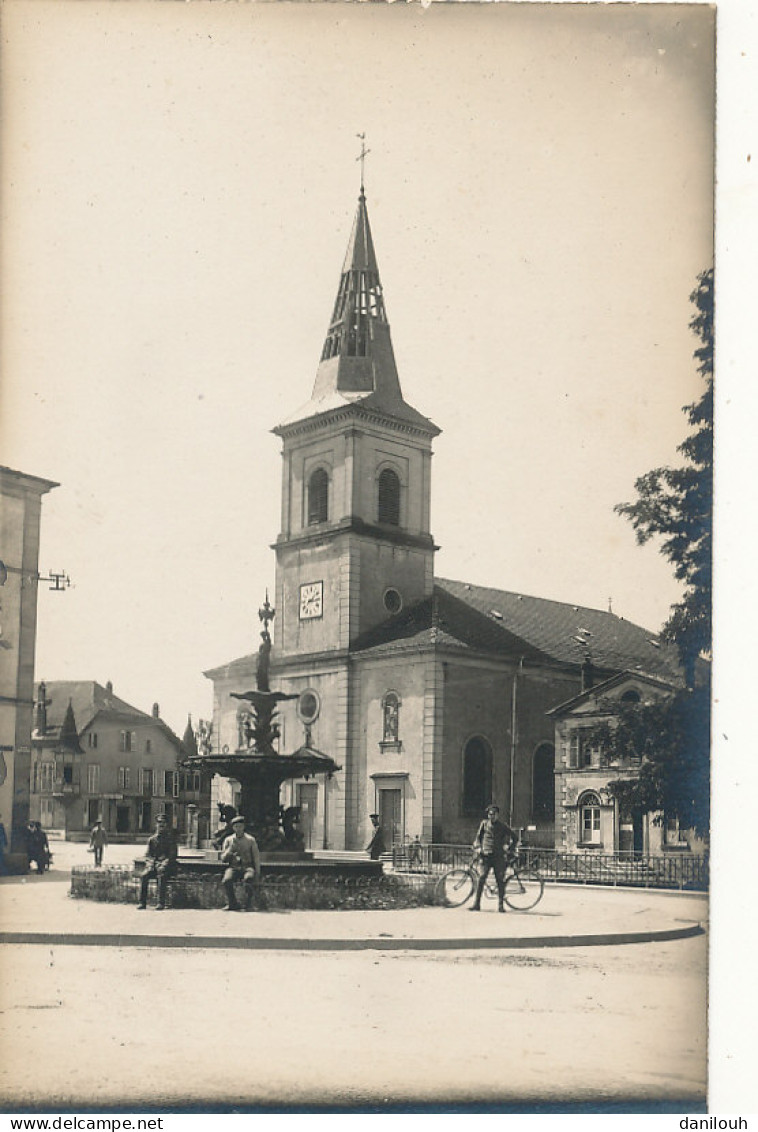 54 // CIREY SUR VEZOUZE    Carte Photo    L'eglise - Cirey Sur Vezouze