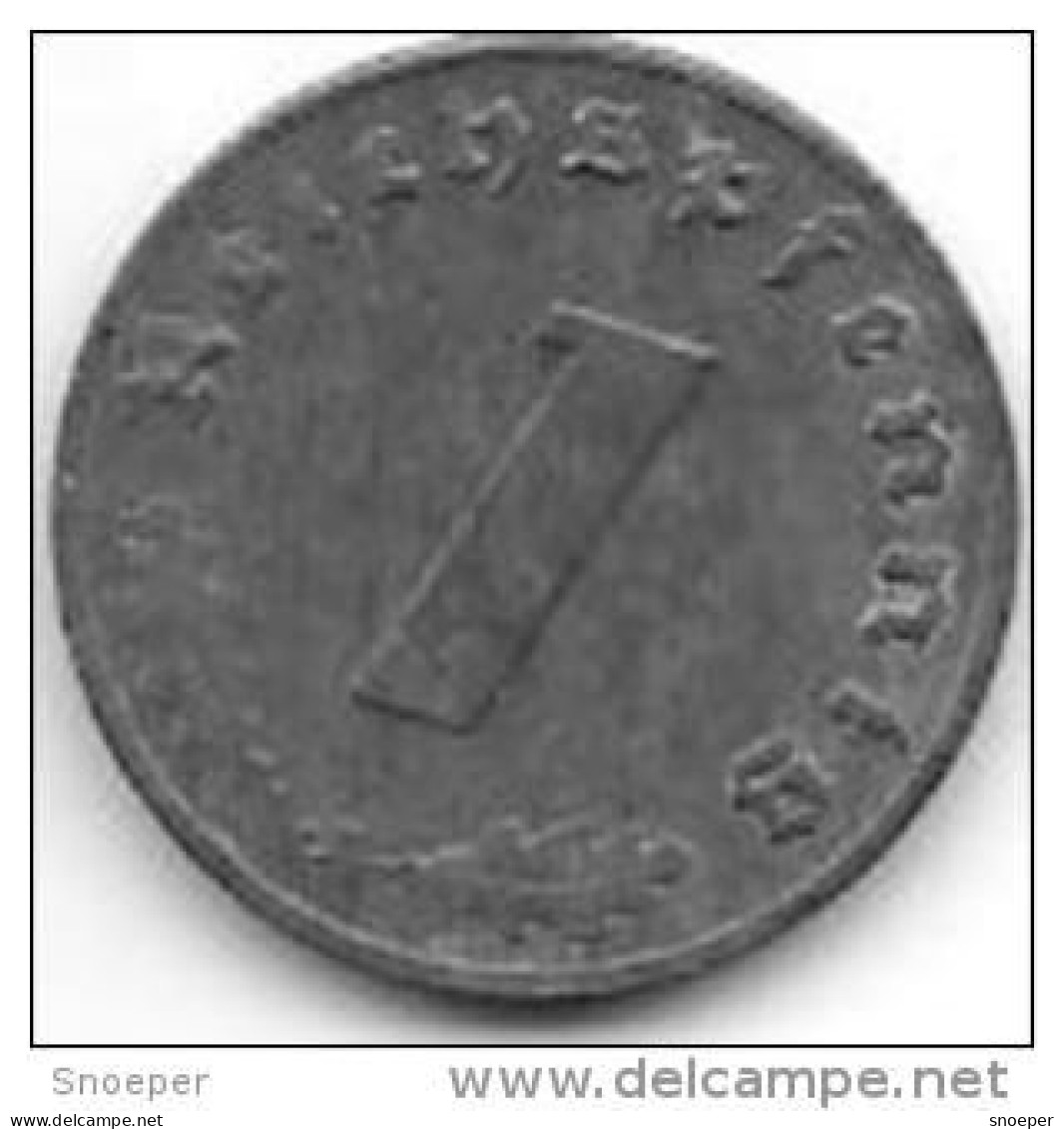 Third Reich 1 Pfennig 1942 J  Km 97   Unc !!! - 1 Reichspfennig