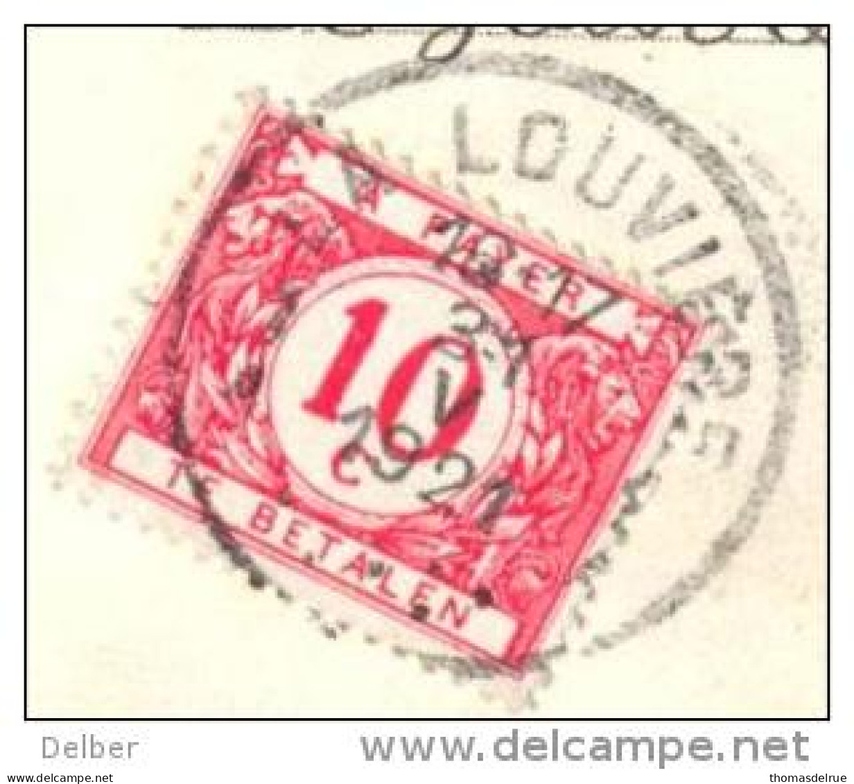 Ny798: TX27 1A LA LOUVIERE 1A  1921 / Getakseerde Fantasiekaart Met N°138: A HAINE-ST- PIERRE A - Briefe U. Dokumente