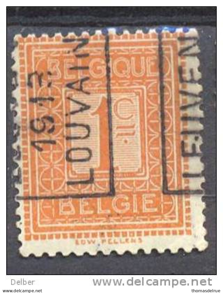 _Zt014: N°2158 - Tab :  A :  LEUVEN 1913 LOUVAIN - Roulettes 1910-19