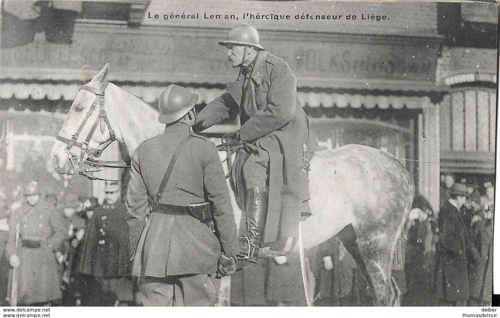 5Pk-060: N°135:DEYNZE19 II 19 ___ :noodstempel: Geen Uur> Boom: Pk:.général Leman, L'hécïgue Défence De Liège - Fortuna (1919)