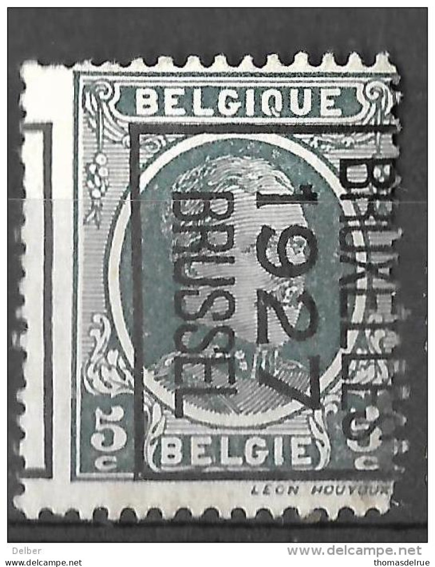 _6Wz-814: N° 158  B : BRUXELLES 1927 BRUSSEL Verschoven Druk.. - Typos 1922-31 (Houyoux)