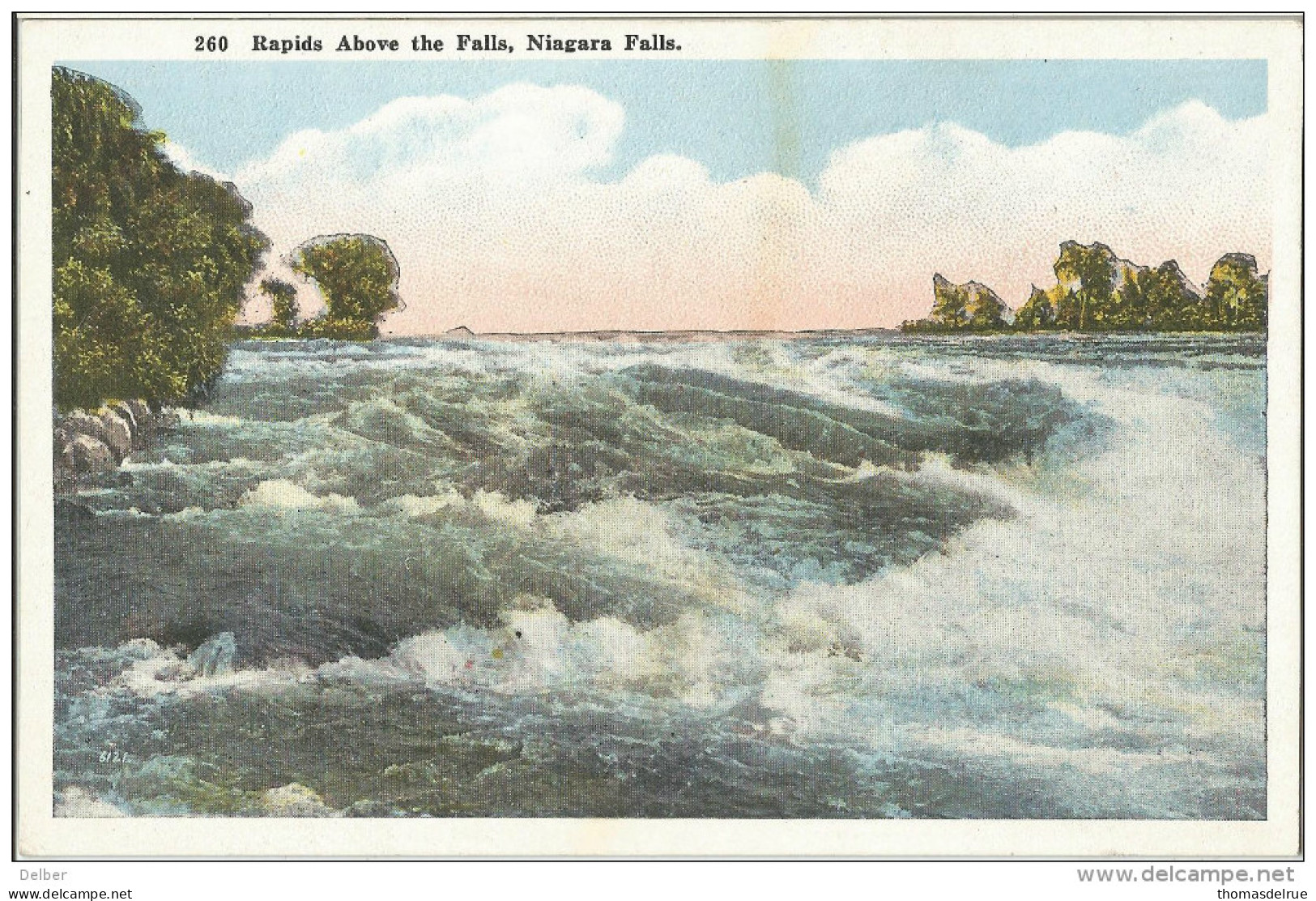5pk606: 260 Rapide Above The Falls, Niagara Falls - St Louis – Missouri