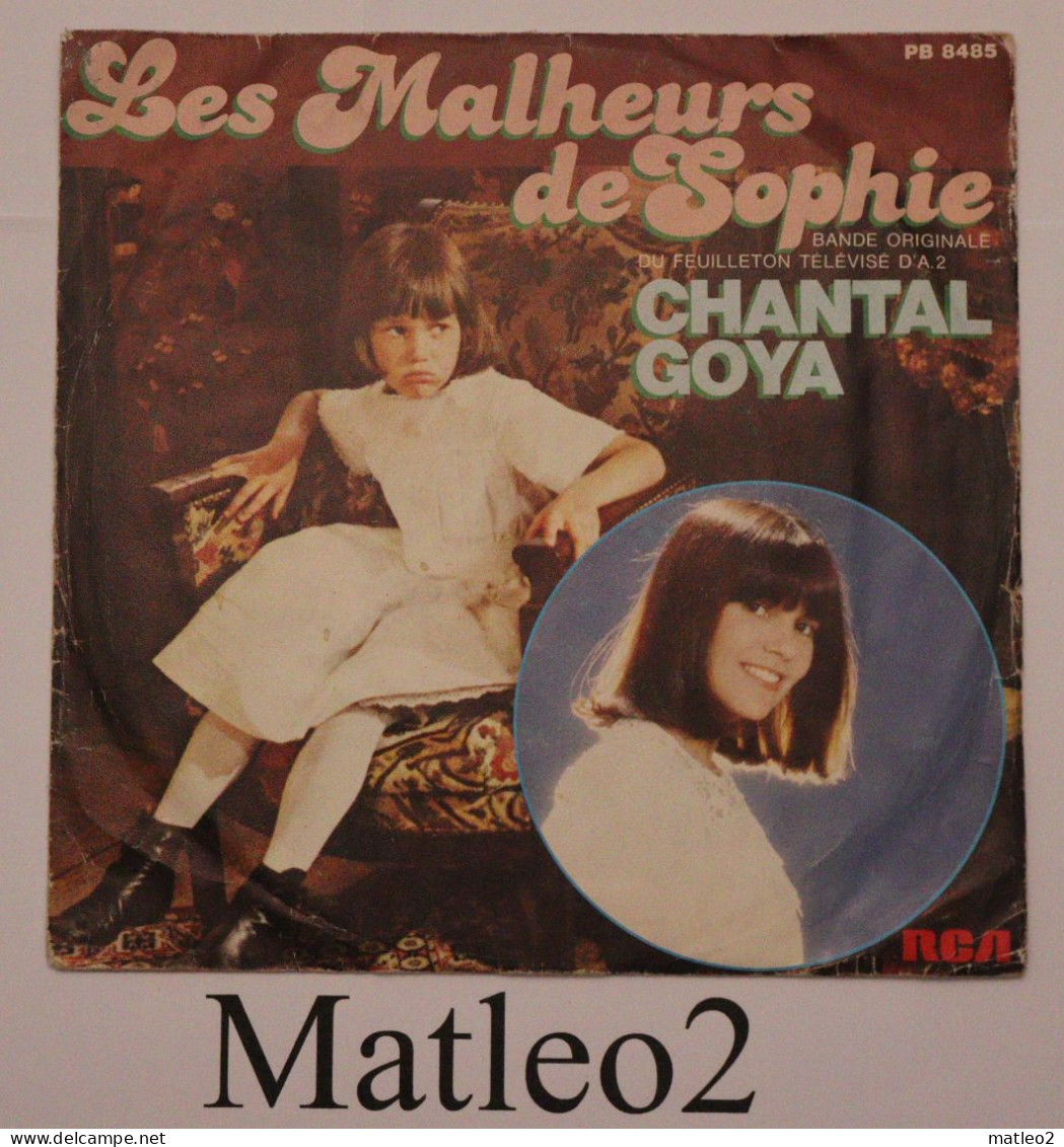 Vinyle 45 Tours : Chantal Goya - Les Malheurs De Sophie / La Valse (BO Du Feuilleton D'Antenne 2) - Kinderen