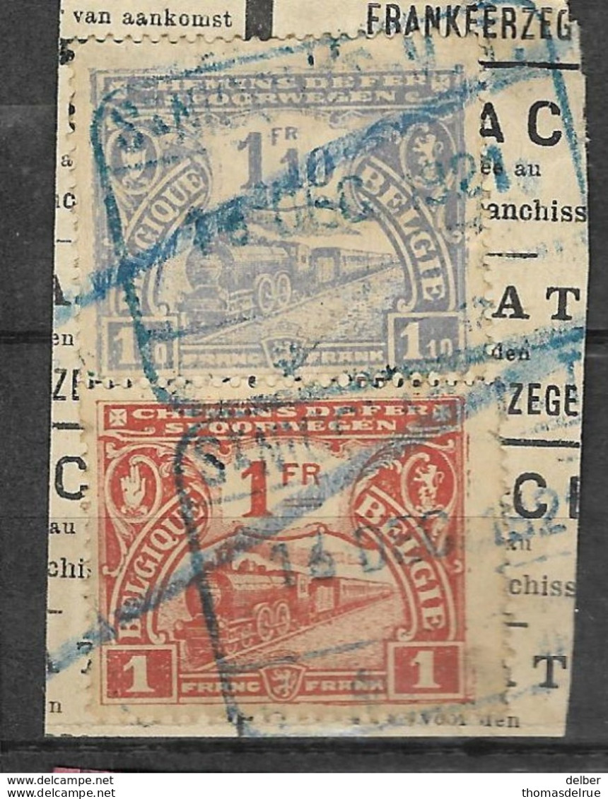 8Nz-977: St-NICOLAS-M.T.: N° TR114+116 / Fragment: Privé-lijn Mechelen Terneuzen - Otros & Sin Clasificación