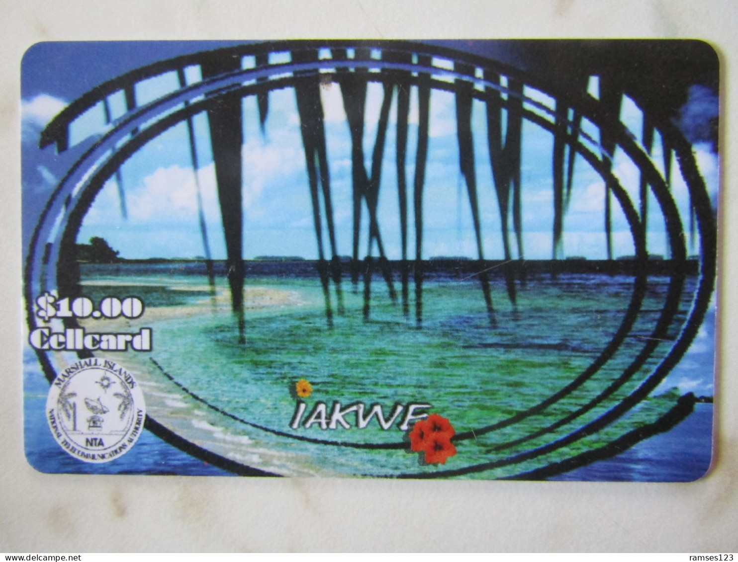 MARSHALL ISLANDS   $10   BEACH   IAKWE - Islas Marshall