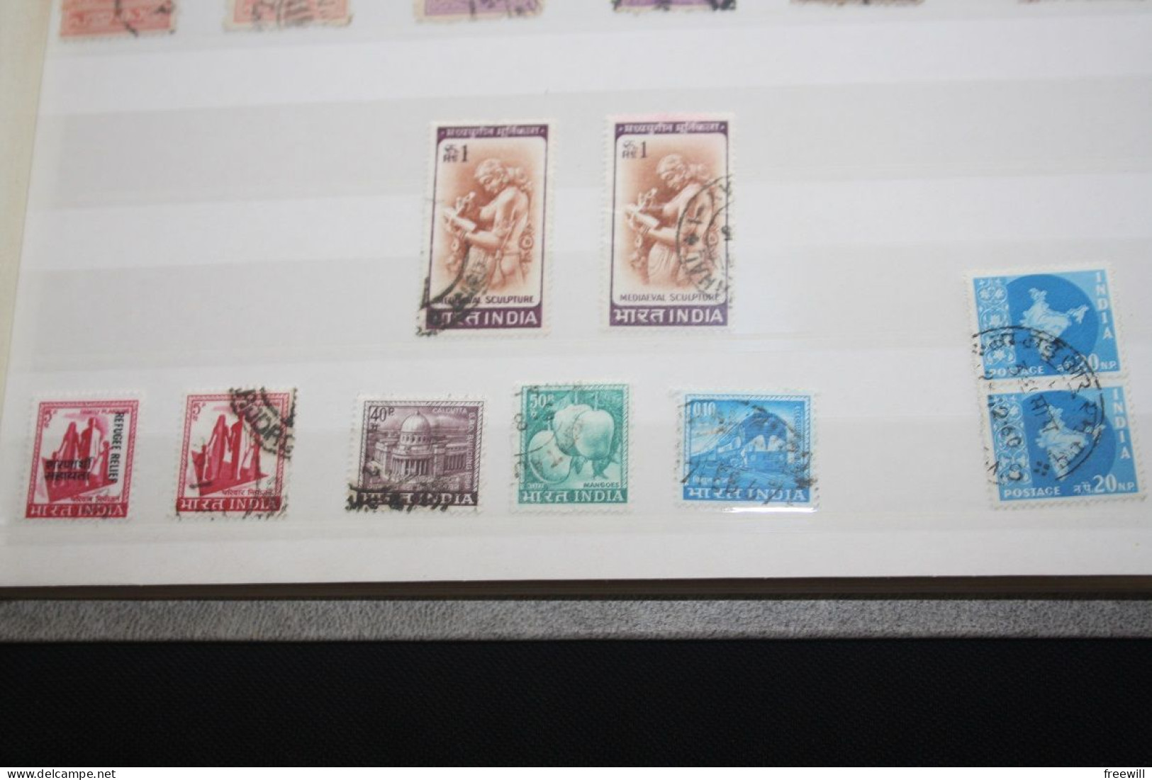 Inde India Timbres Divers - Various Stamps -Verschillende Postzegels - Usati