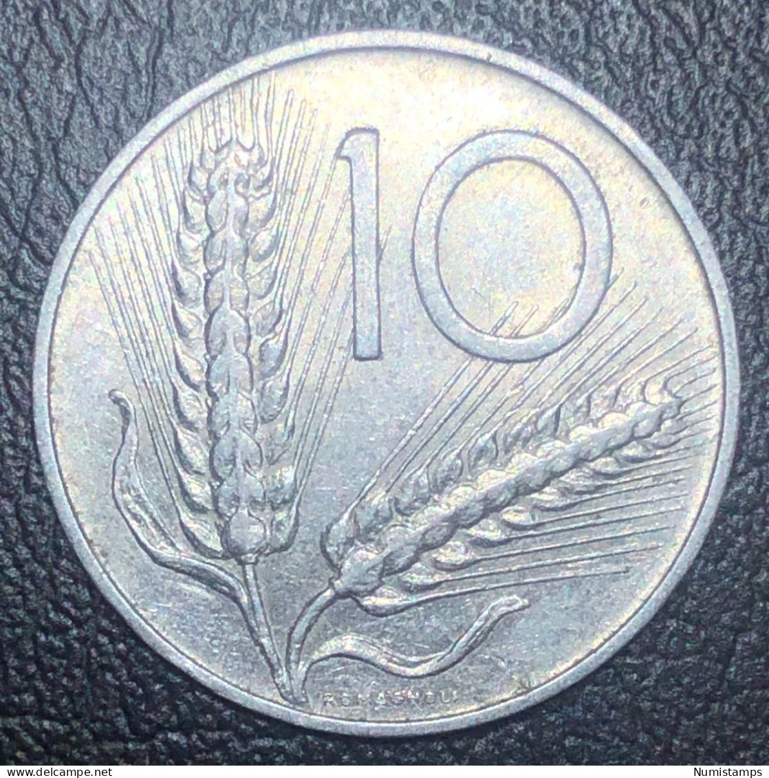 Italia 10 Lire, 1972 - 10 Lire