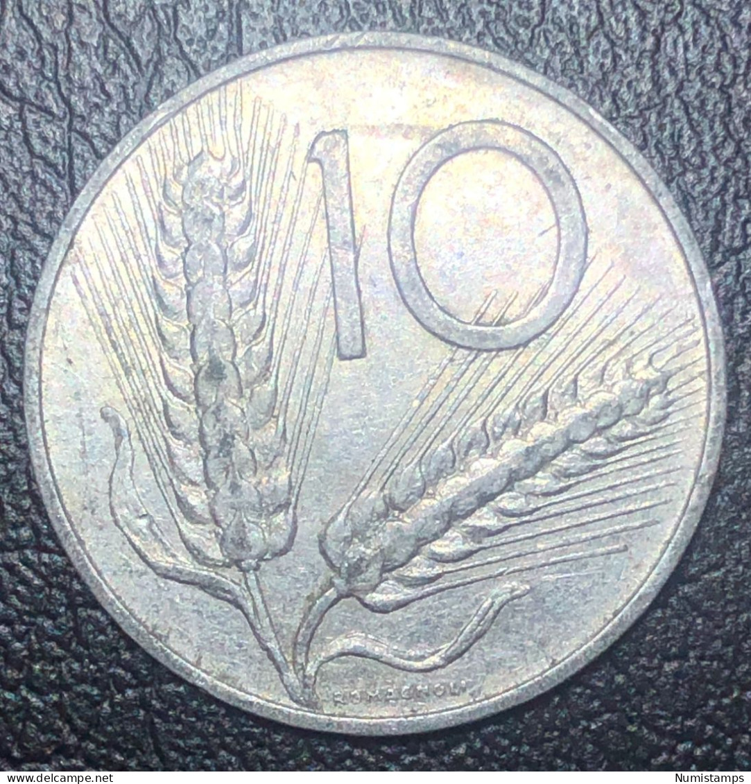 Italia 10 Lire, 1973 - 10 Lire