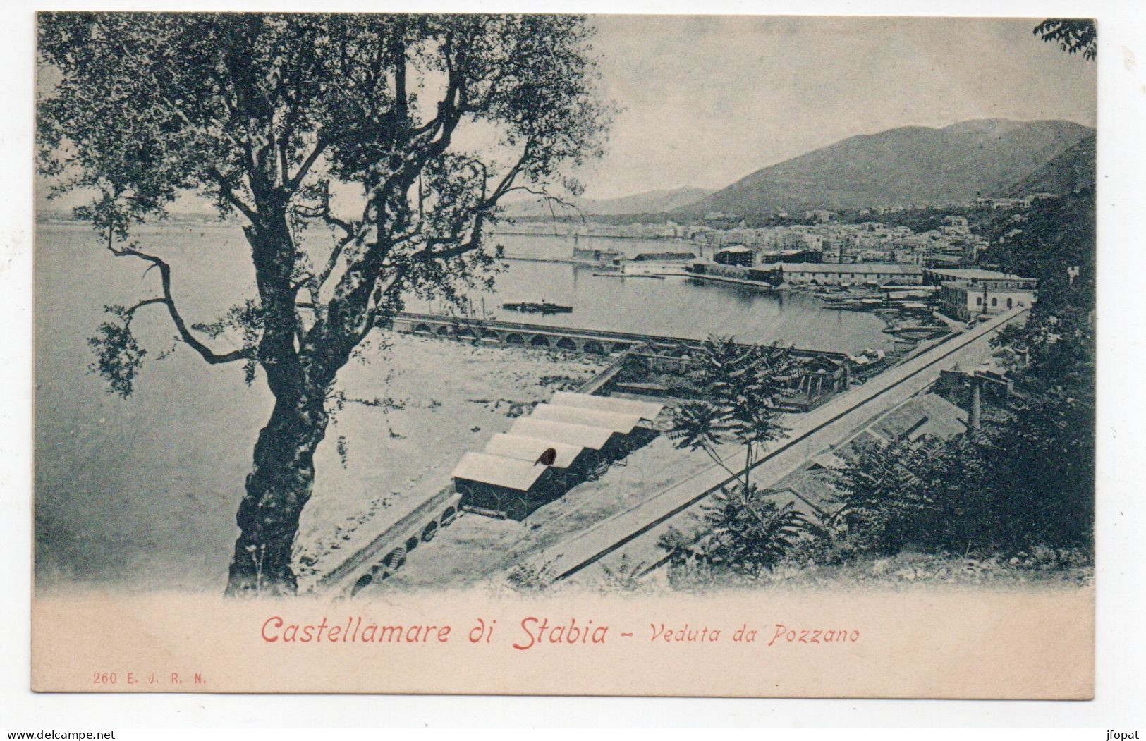 ITALIE - CASTELLAMARE DI STABIA Veuta Da Pozzano, Pionnière - Castellammare Di Stabia