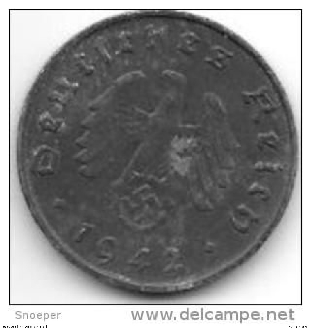 Third Reich 10 Pfennig 1942  A  Km 101   Xf+ - 10 Reichspfennig