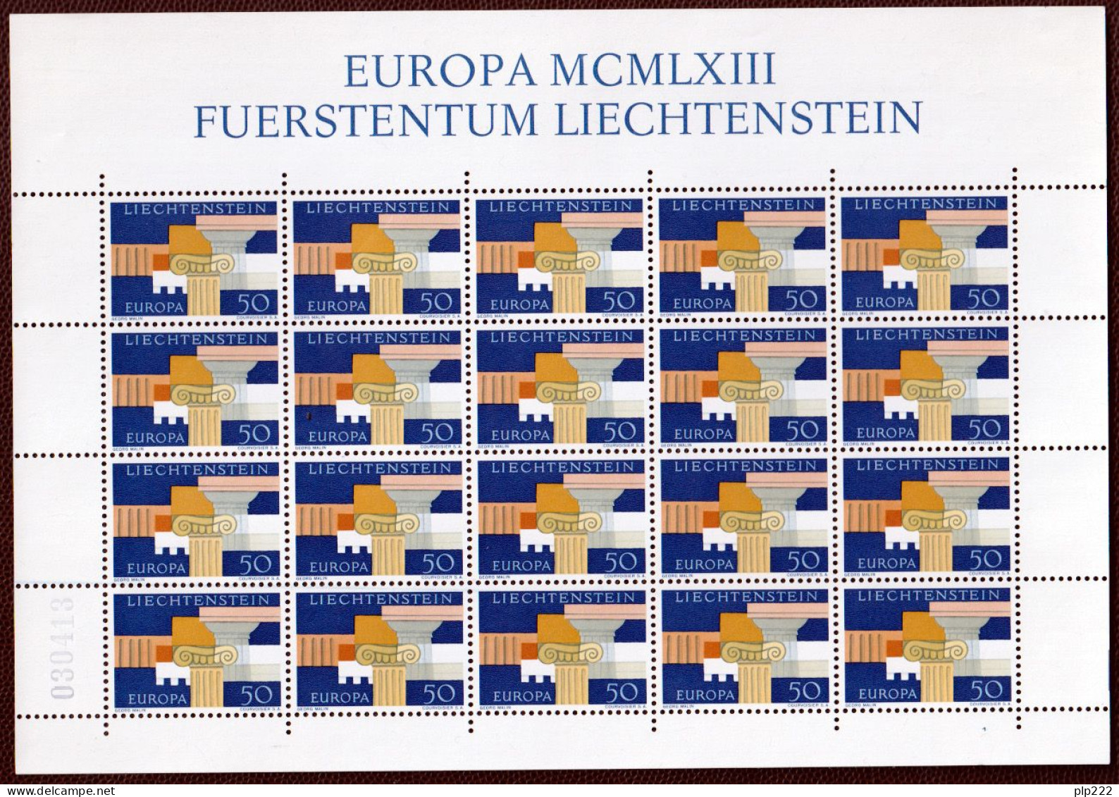 Europa CEPT 1963 Annata Completa + Foglietto / Complete Year Set + S/S **/MNH VF - Full Years
