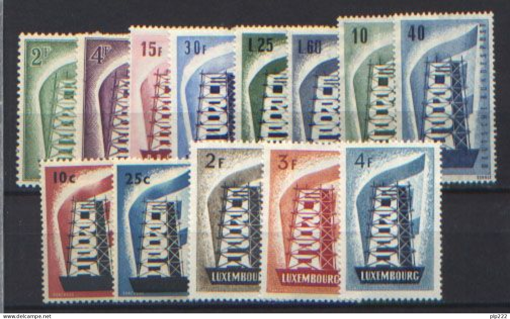 Europa CEPT 1956 Annata Completa / Complete Year Set **/MNH VF - Full Years