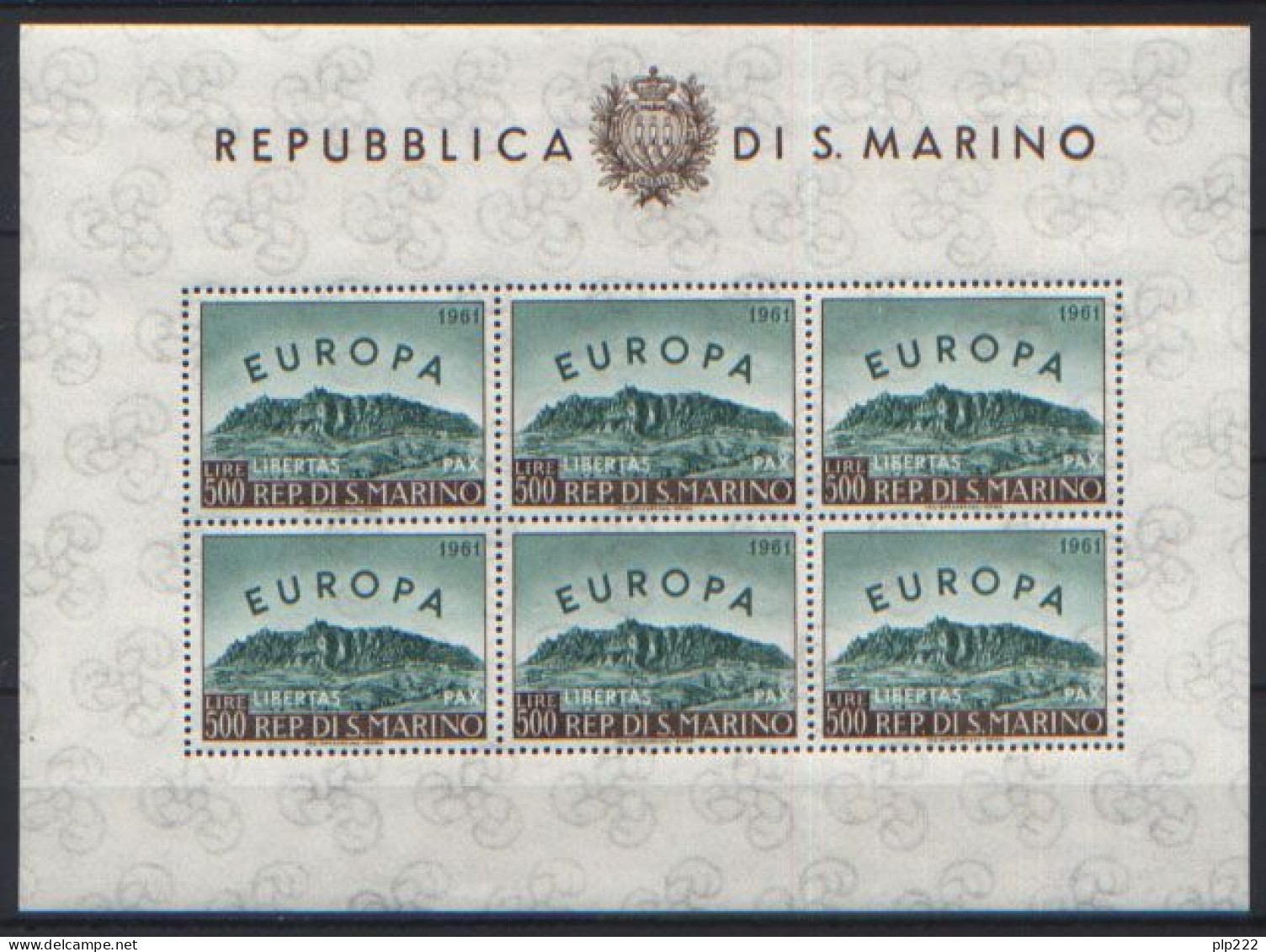 Europa CEPT 1961 Annata Completa + Foglietti / Complete Year Set + S/S **/MNH VF - Volledig Jaar