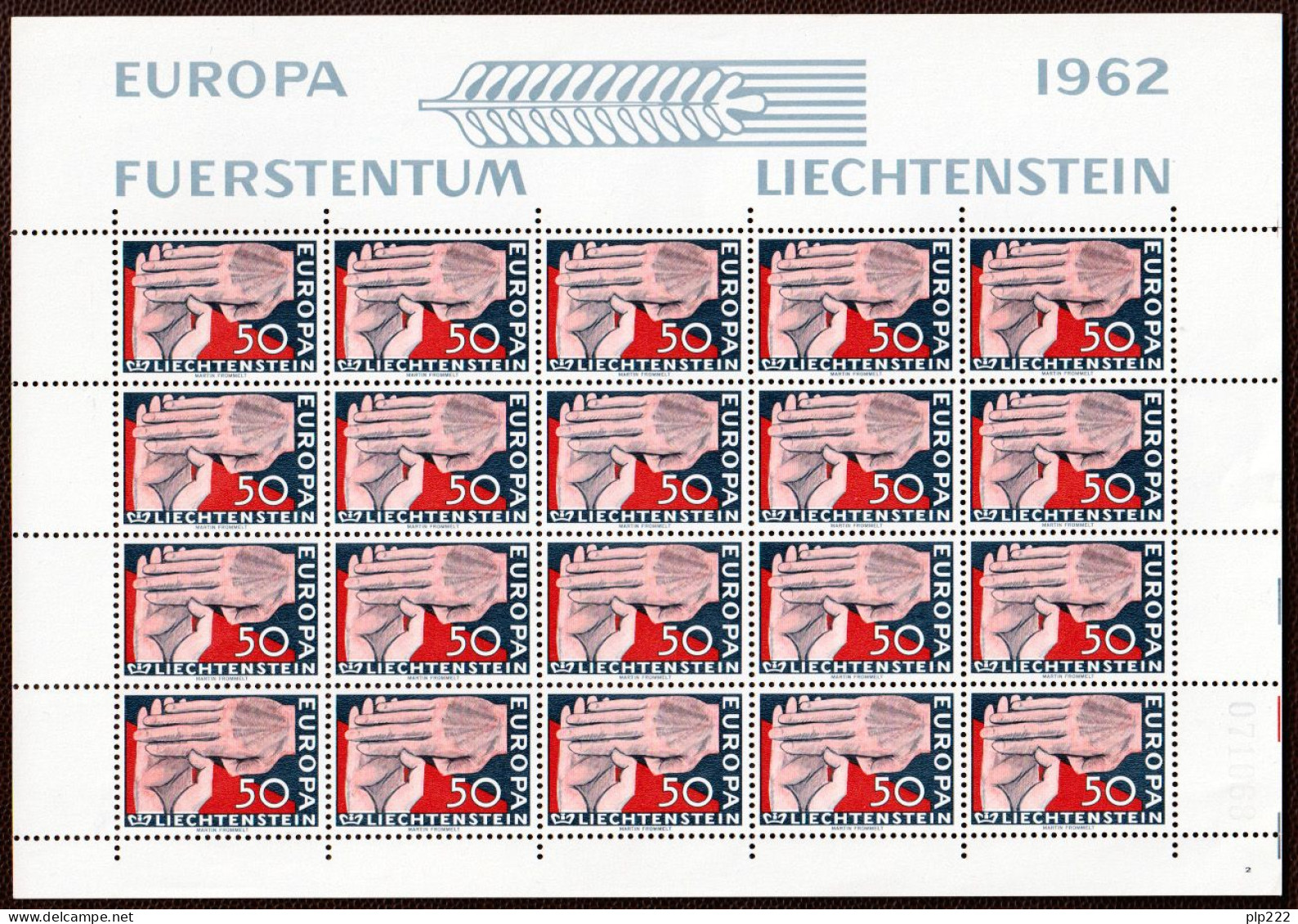 Europa CEPT 1962 Annata Completa + Foglietto / Complete Year Set + S/S **/MNH VF - Full Years