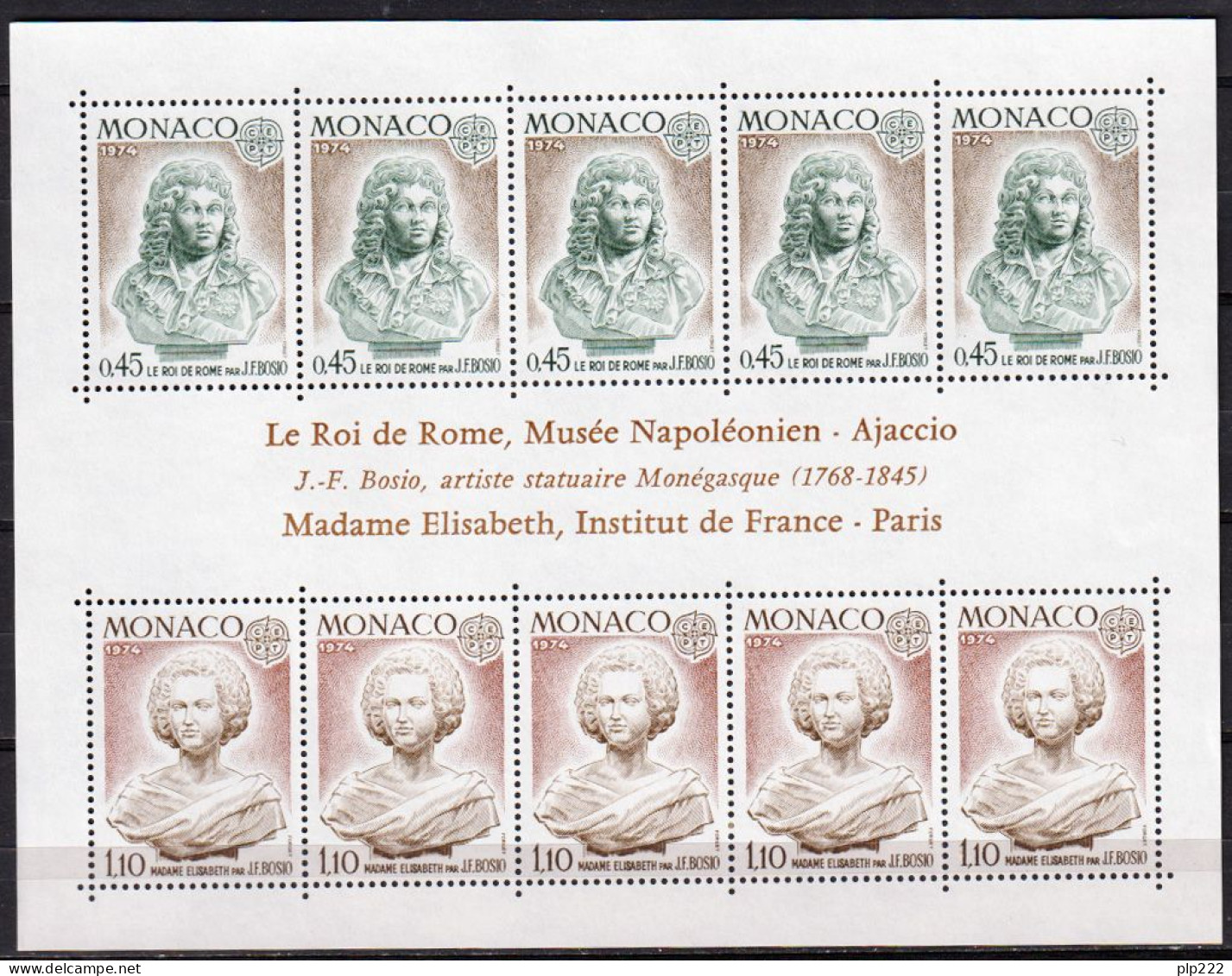 Europa CEPT 1974 Annata Completa + Foglietti / Complete Year Set + S/S **/MNH VF - Full Years