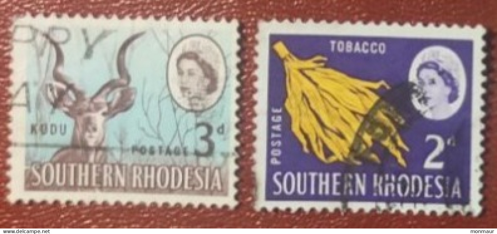 SOUTHERN RHODESIA   1964 TOBACCO-KUDU - Southern Rhodesia (...-1964)