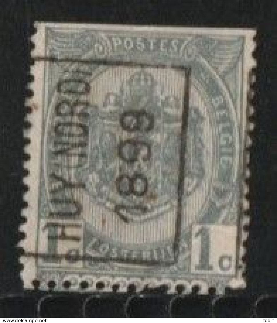 Huy Nord  1899  Nr. 217Azz Tanding Bovenkant - Rollenmarken 1894-99