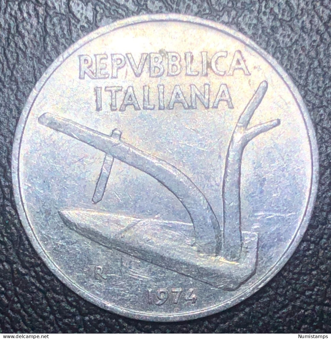 Italia 10 Lire, 1974 - 10 Lire
