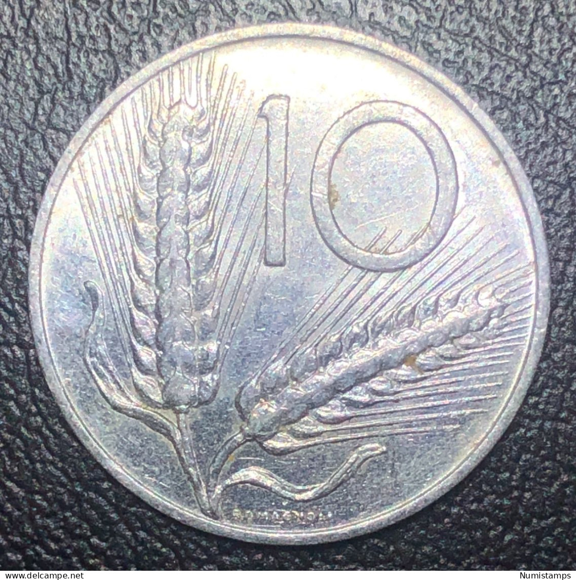 Italia 10 Lire, 1974 - 10 Liras