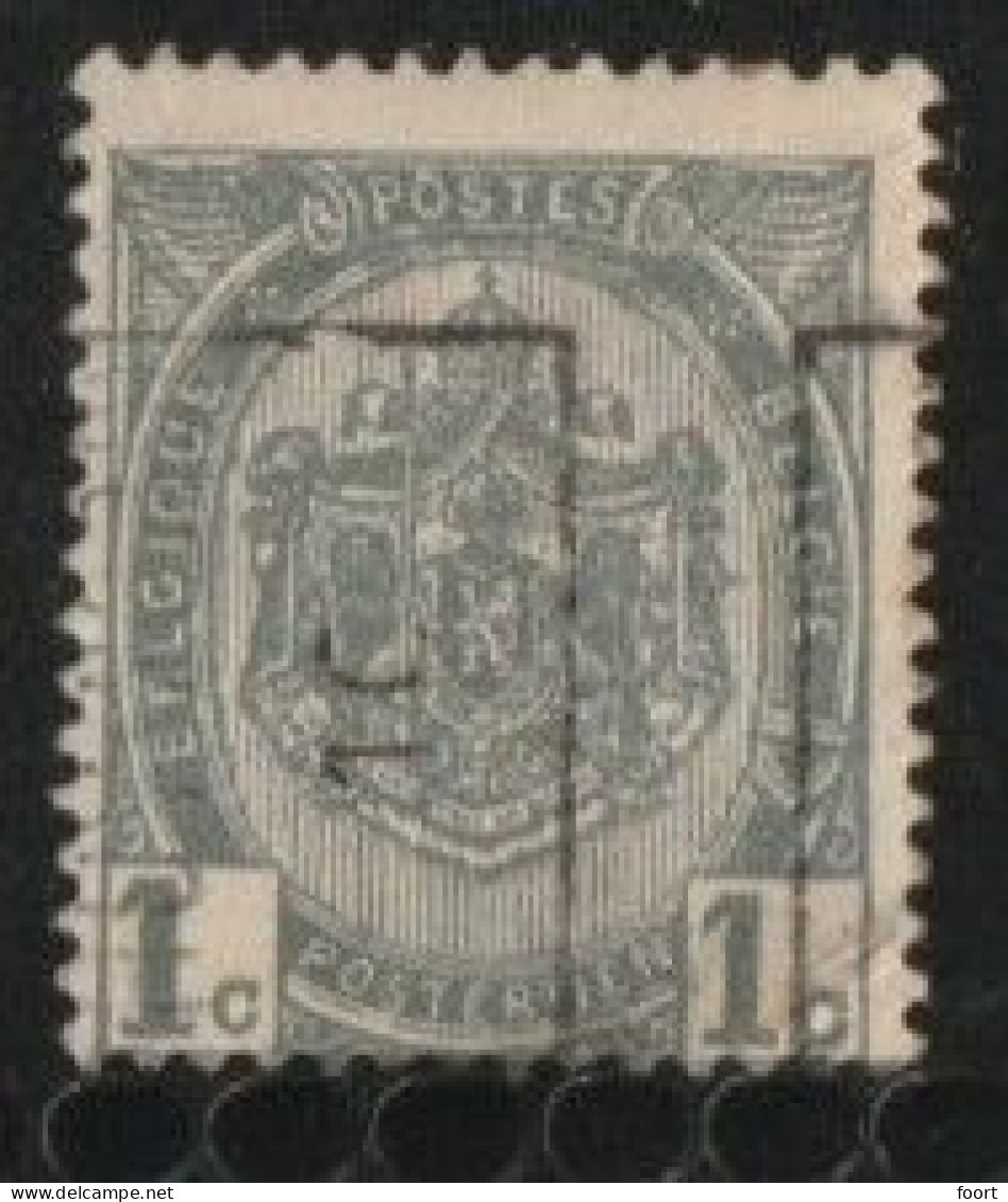 Huy Nord  1910  Nr. 1452Azz - Rolstempels 1910-19