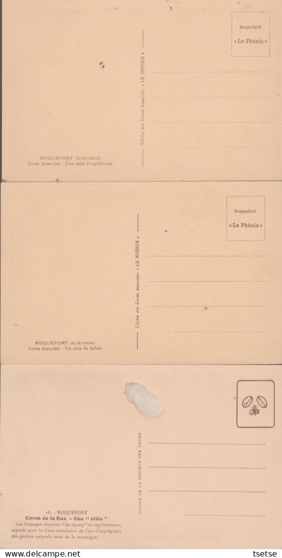 Roquefort - Conception Du Fromage - 8 Cartes Postales ( Voir Verso ) - Roquefort