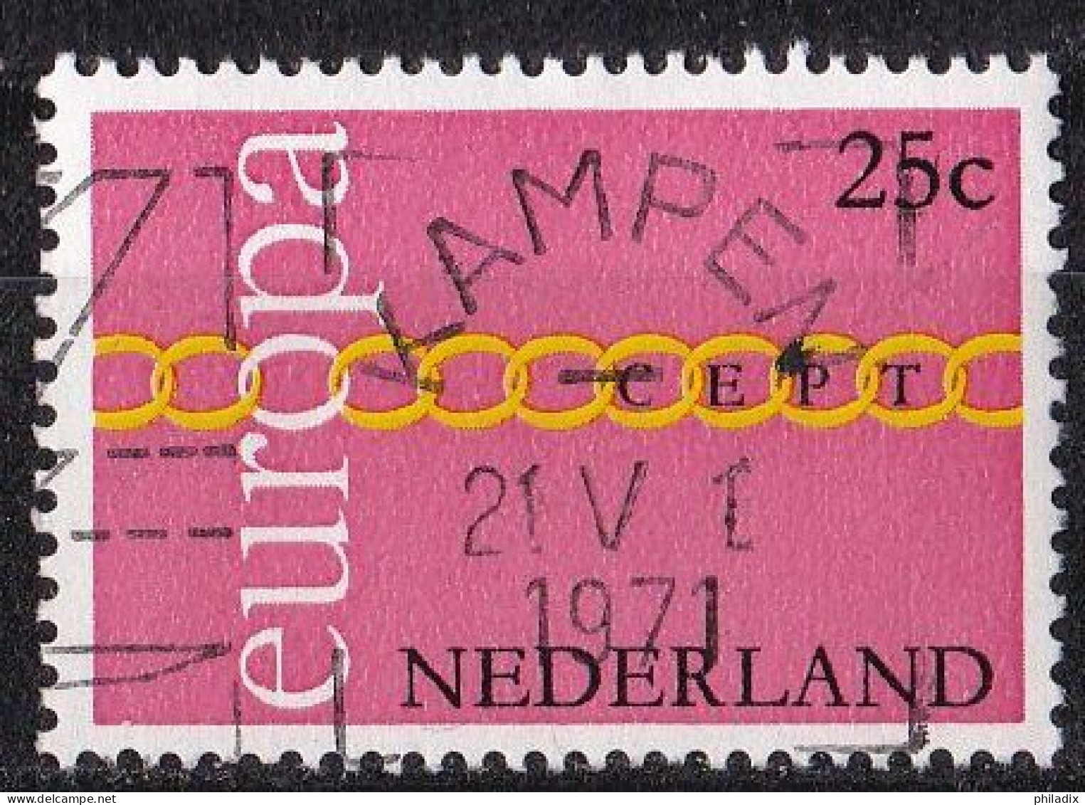 Niederlande Marke Von 1971 O/used (A3-10) - Usados