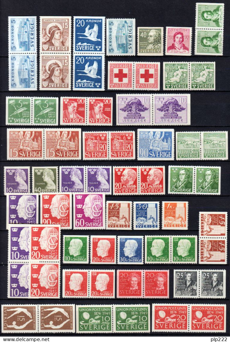 Svezia 1941/954  75 Val. **/MNH VF - Collezioni