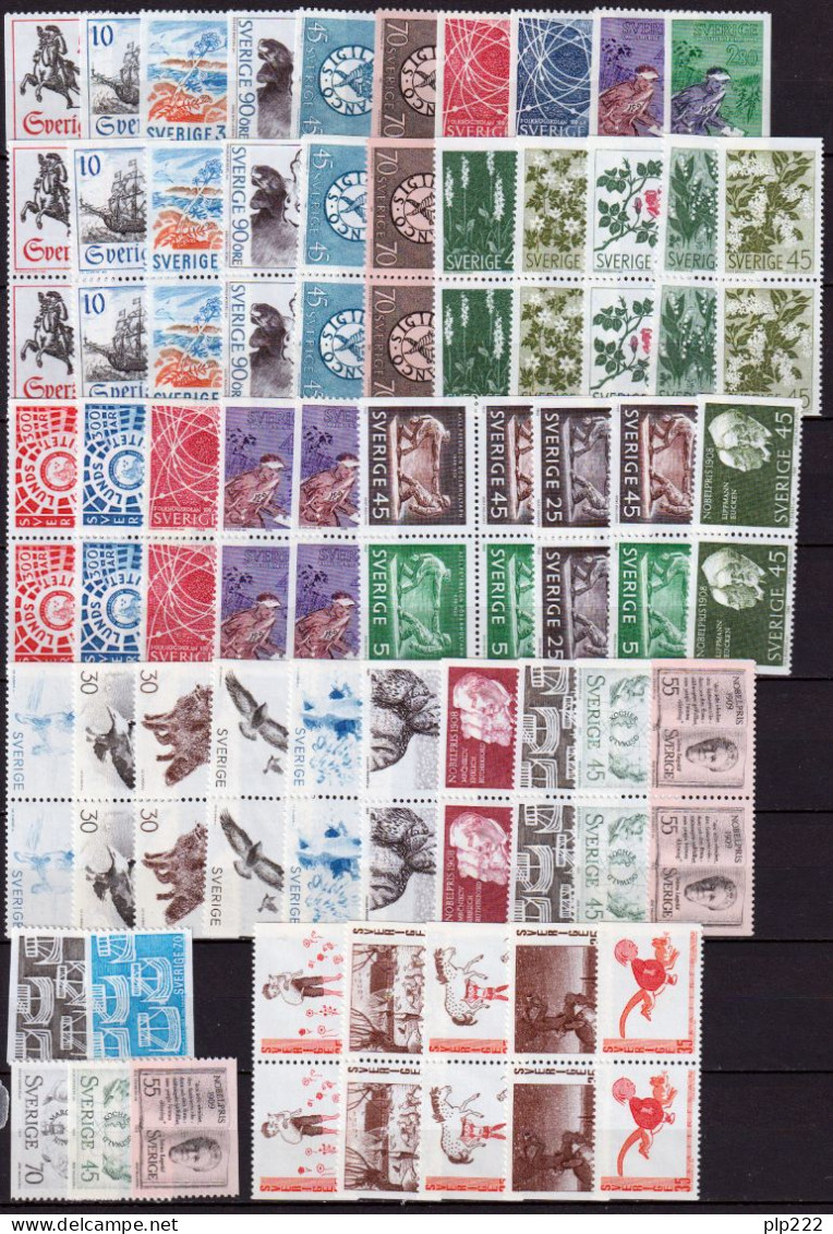 Svezia 1954/69 280 Val. **/MNH VF - Collections