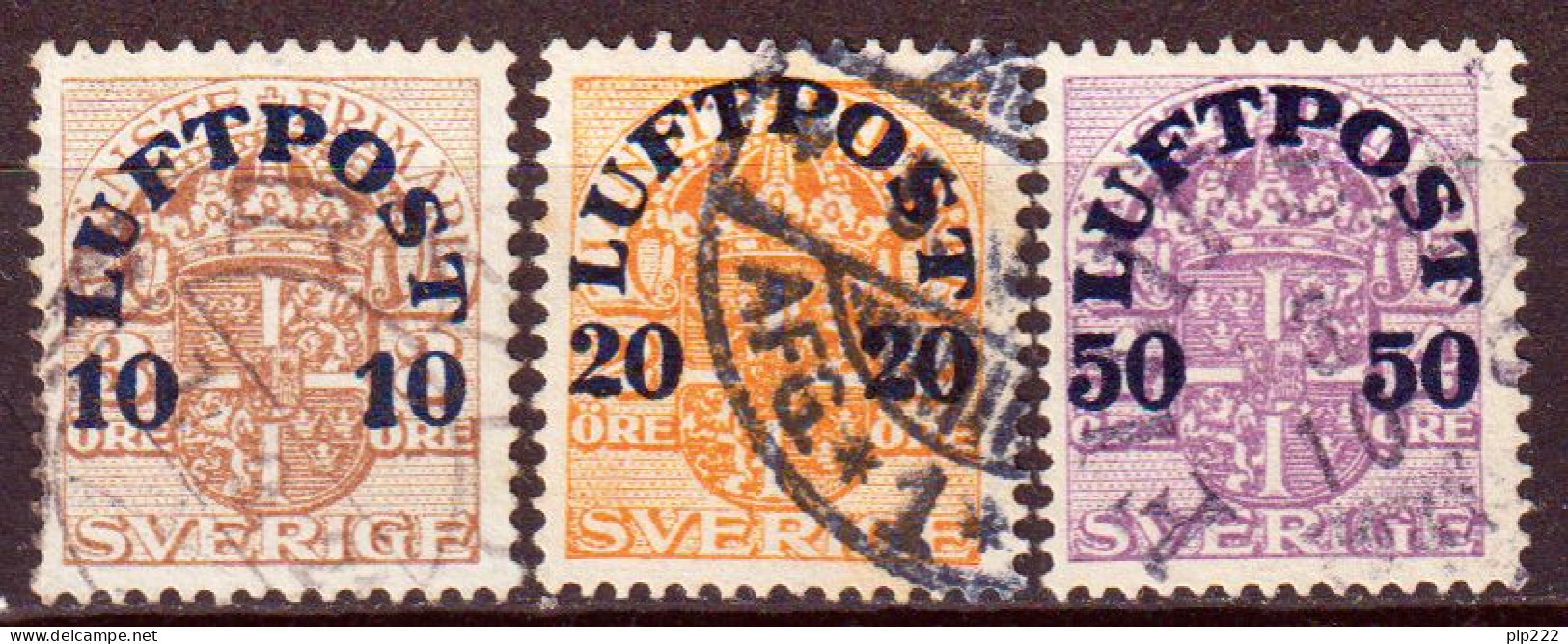 Svezia 1920 Unif.A1/3 O/Used VF/F - Usados