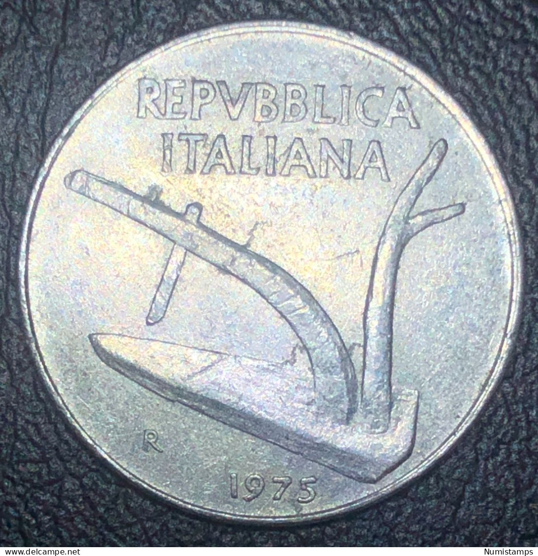 Italia 10 Lire, 1975 - 10 Lire