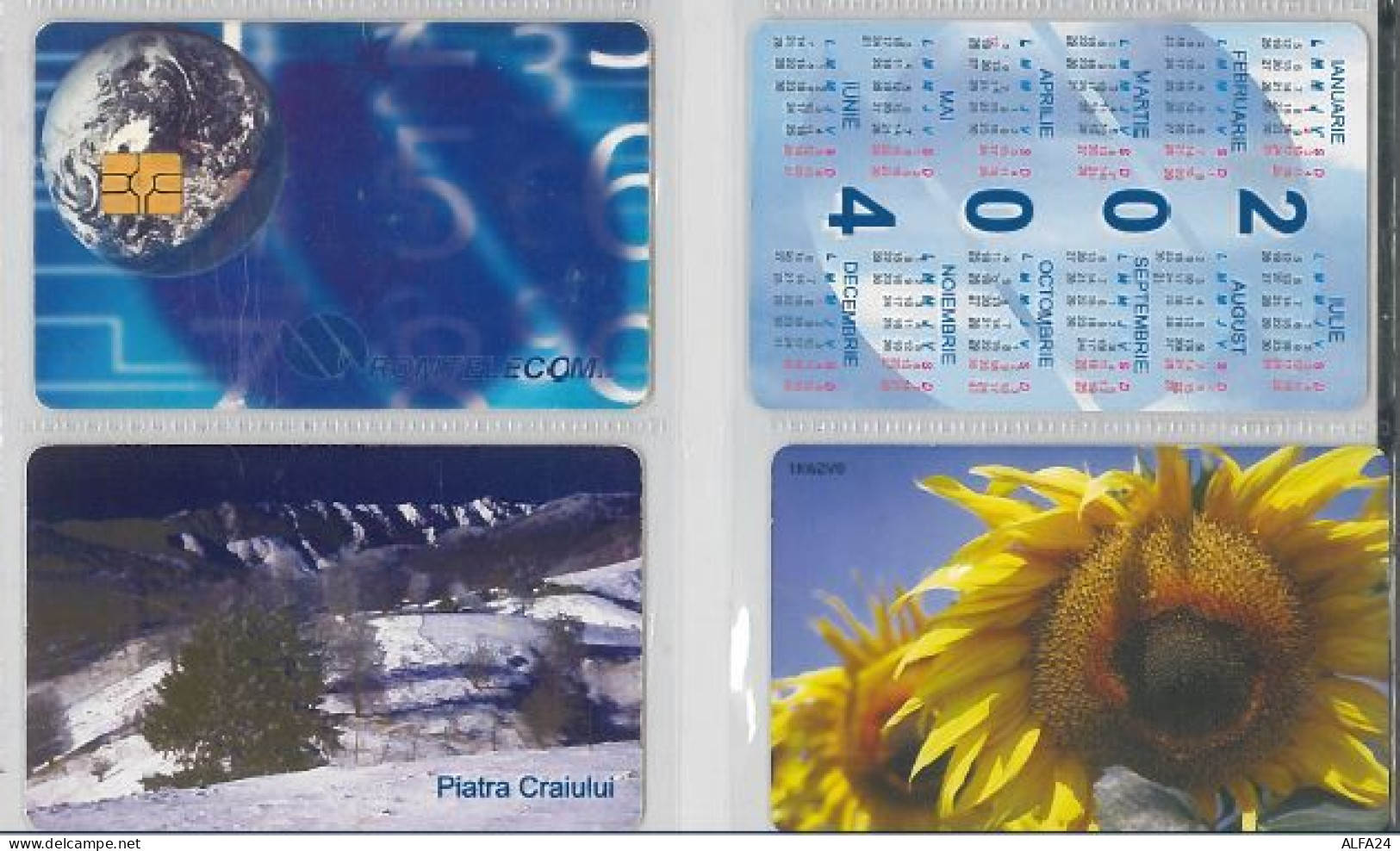 LOT 4 PHONE CARDS ROMANIA (ES4 - Romania