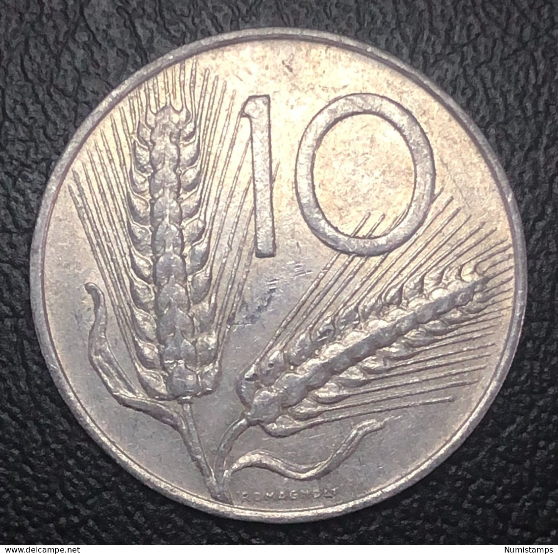 Italia 10 Lire, 1975 - 10 Liras