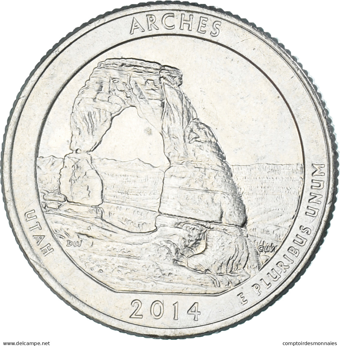 Monnaie, États-Unis, Quarter, 2014 - 2010-...: National Parks