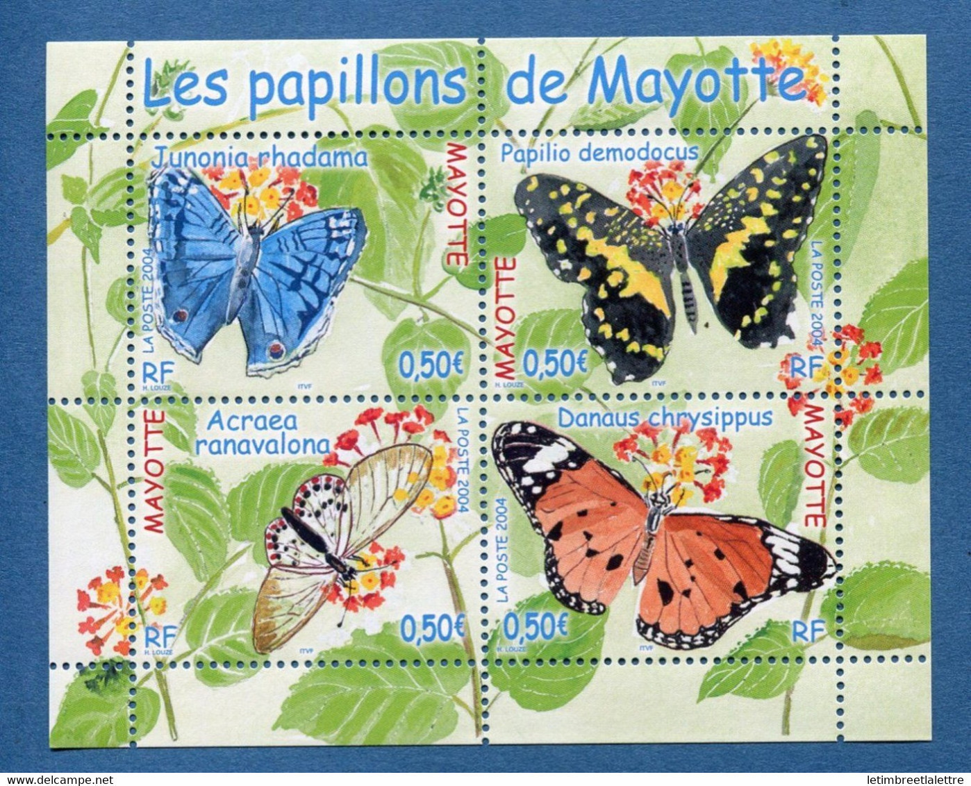 Mayotte - YT N° 154 à 157 ** - Neuf Sans Charnière - 2004 - Nuovi