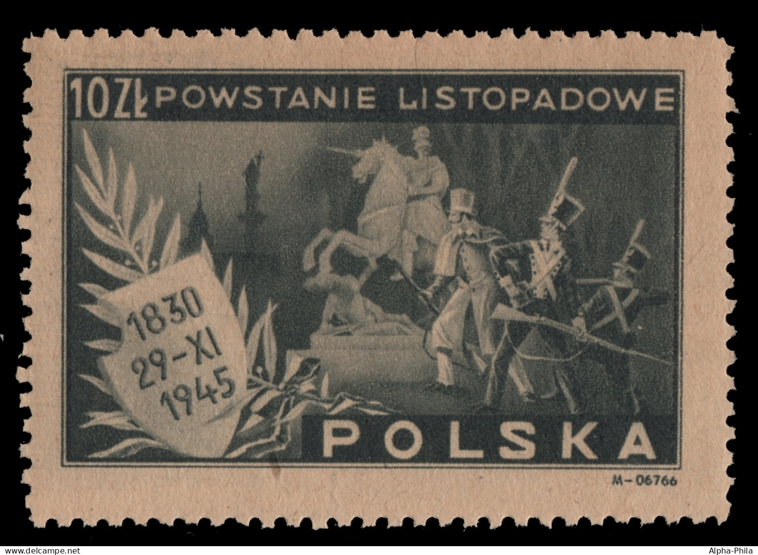 Polen 1945 - Mi-Nr. 420 ** - MNH - November-Aufstand - Neufs