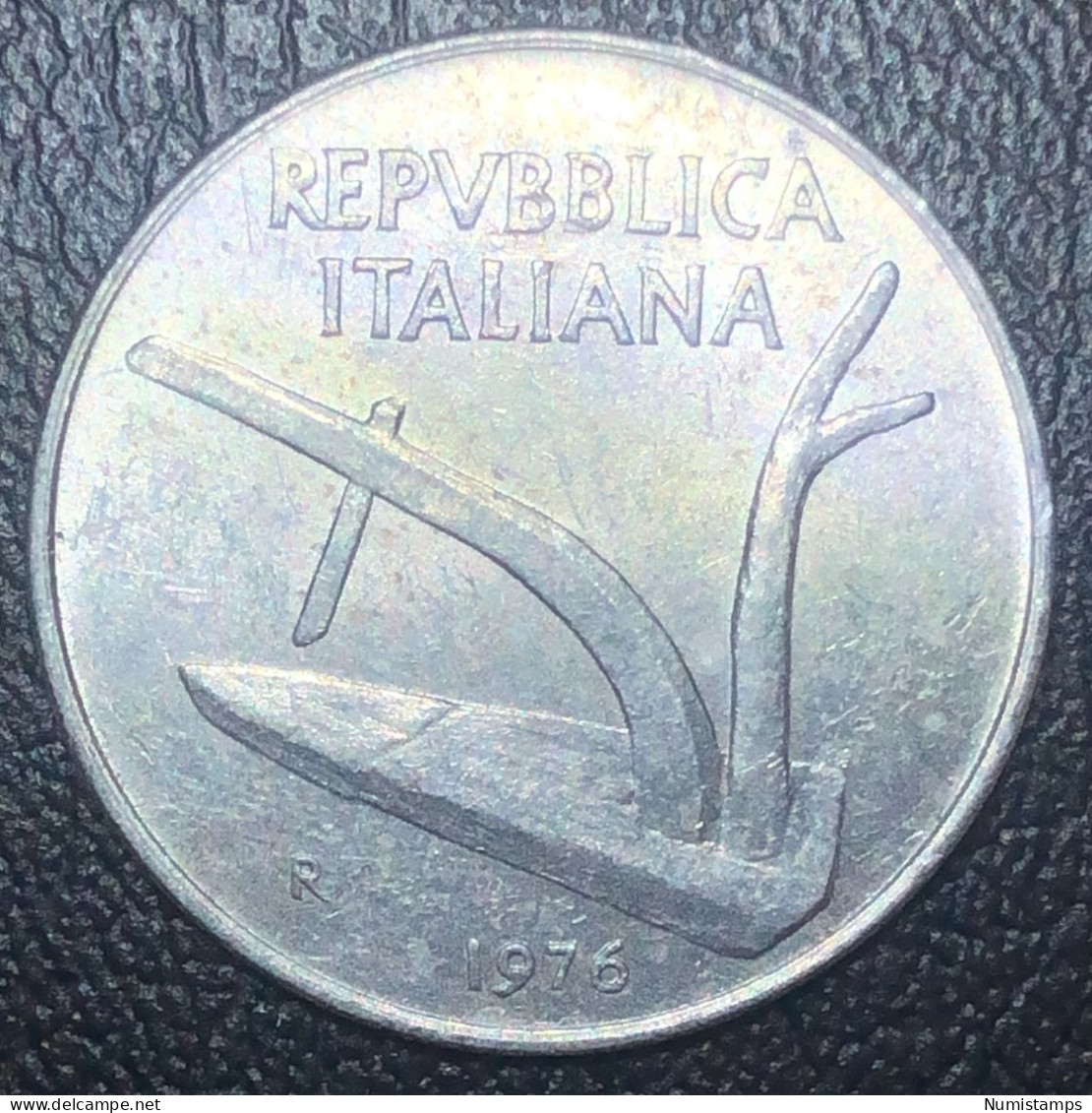 Italia 10 Lire, 1976 - 10 Liras