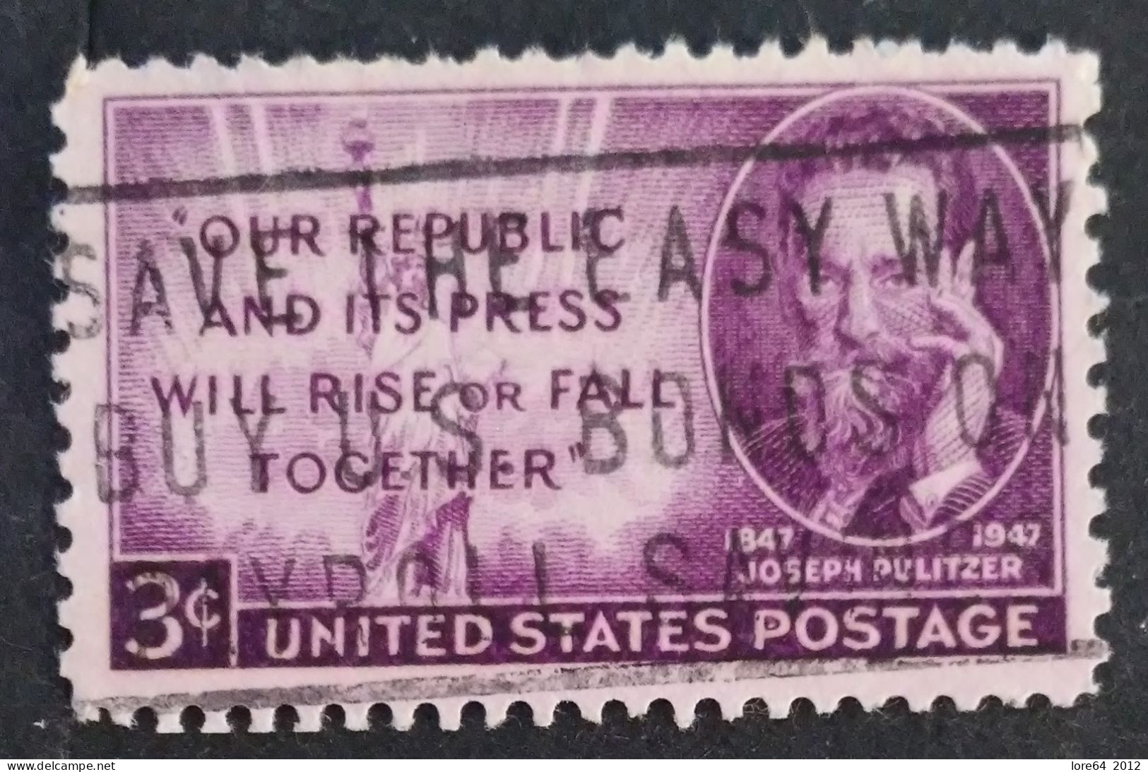 1947 - Catalogo SCOTT N° 946 - Used Stamps
