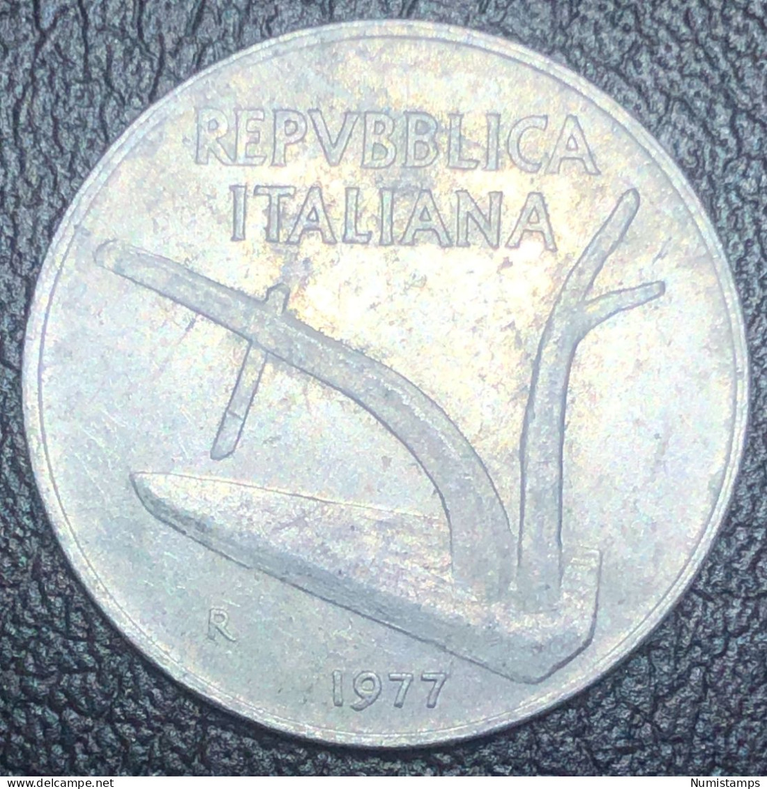 Italia 10 Lire, 1977 - 10 Lire