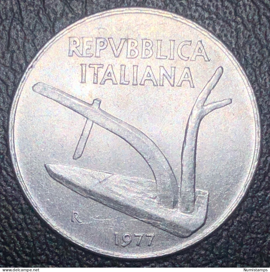 Italia 10 Lire, 1977 - 10 Lire