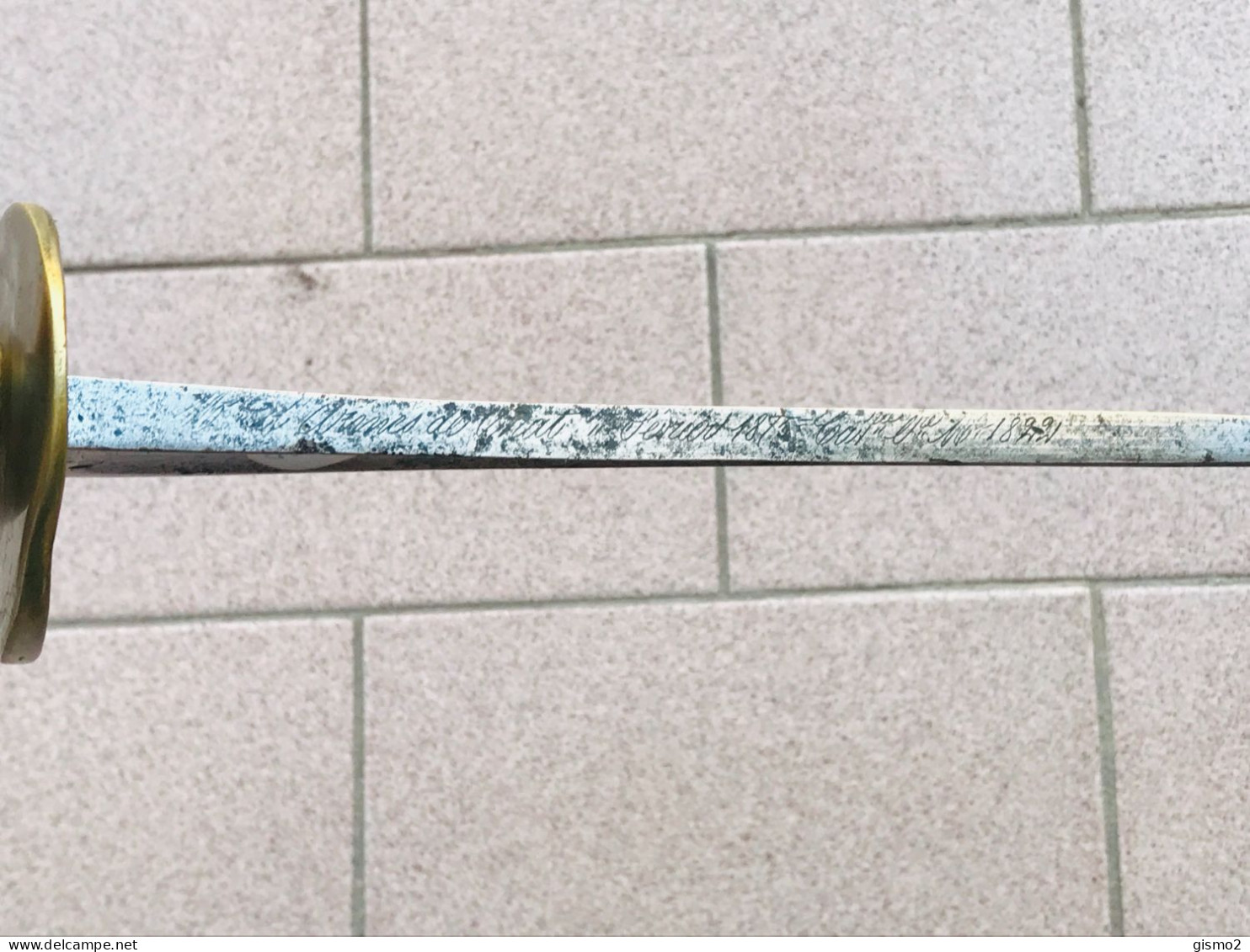 spada francese model 1822? sabre epee (555 B)