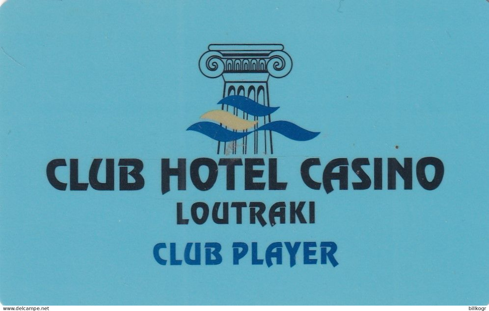 GREECE - Club Hotel Casino Loutraki, Member Card, Used - Casinokarten