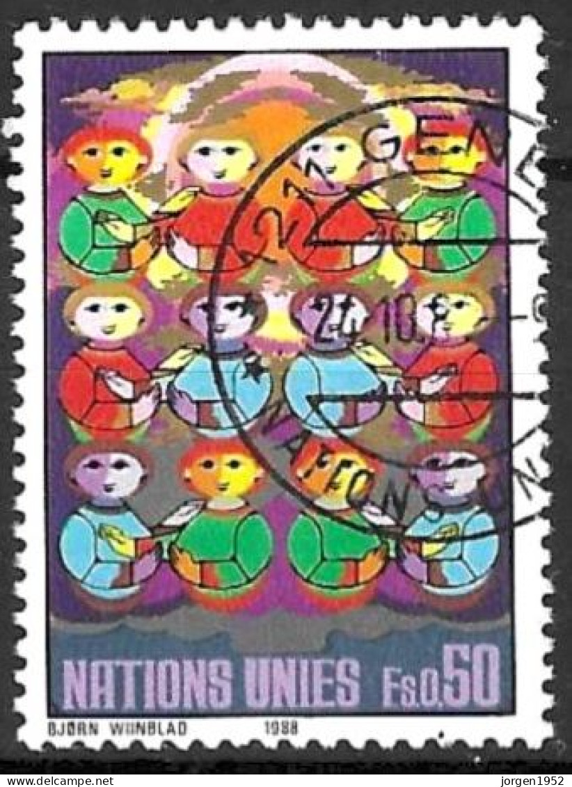 UNITED NATIONS # GENEVA FROM 1988 STAMPWORLD 170 - Usados