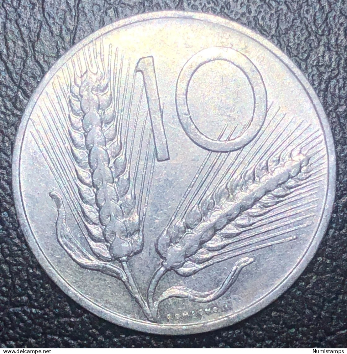 Italia 10 Lire, 1980 - 10 Liras