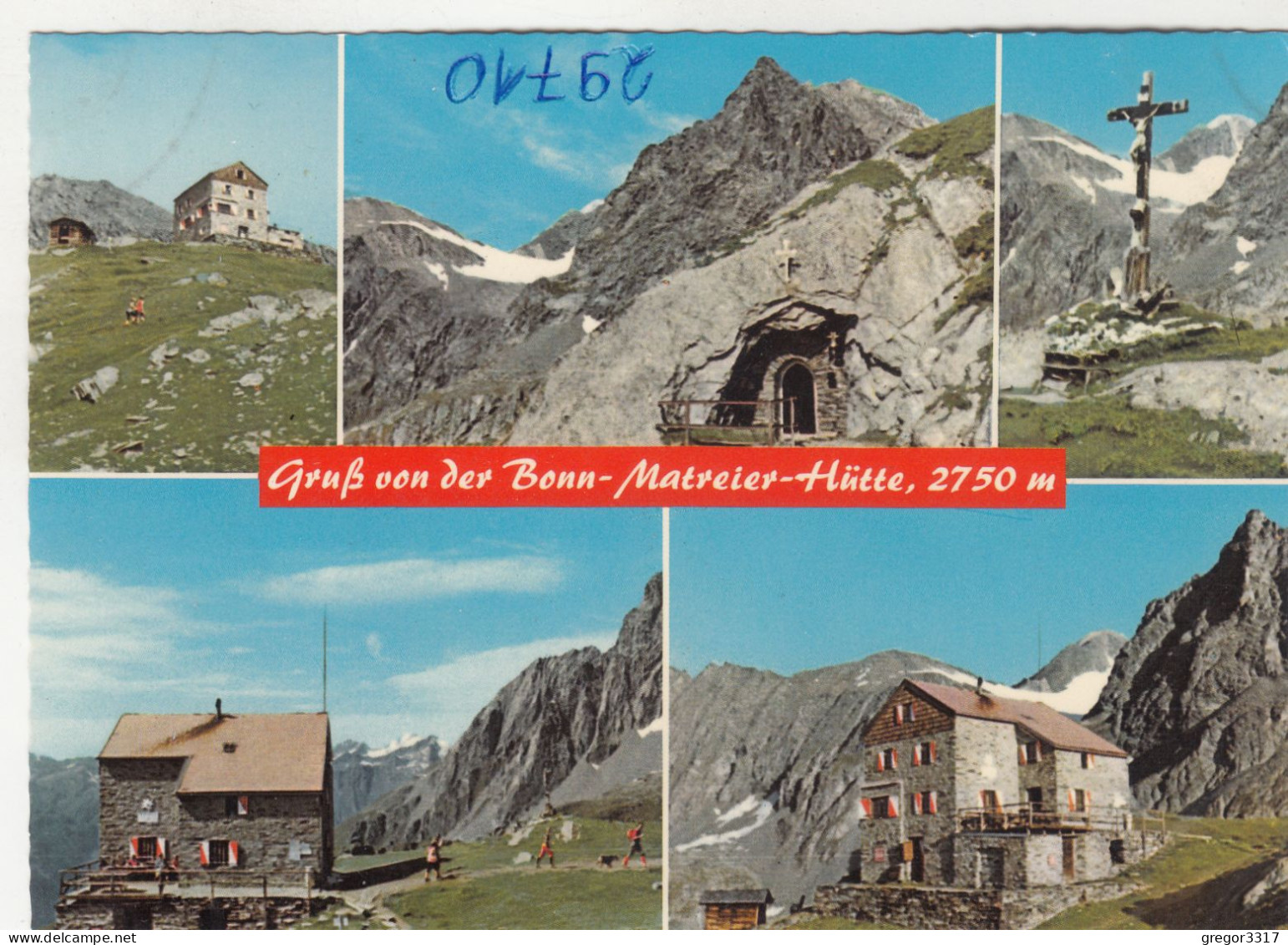 E1009) MATREI / Osttirol - Gruß Von Der BONN MATREIER HÜTTE - 2750m - - Matrei In Osttirol