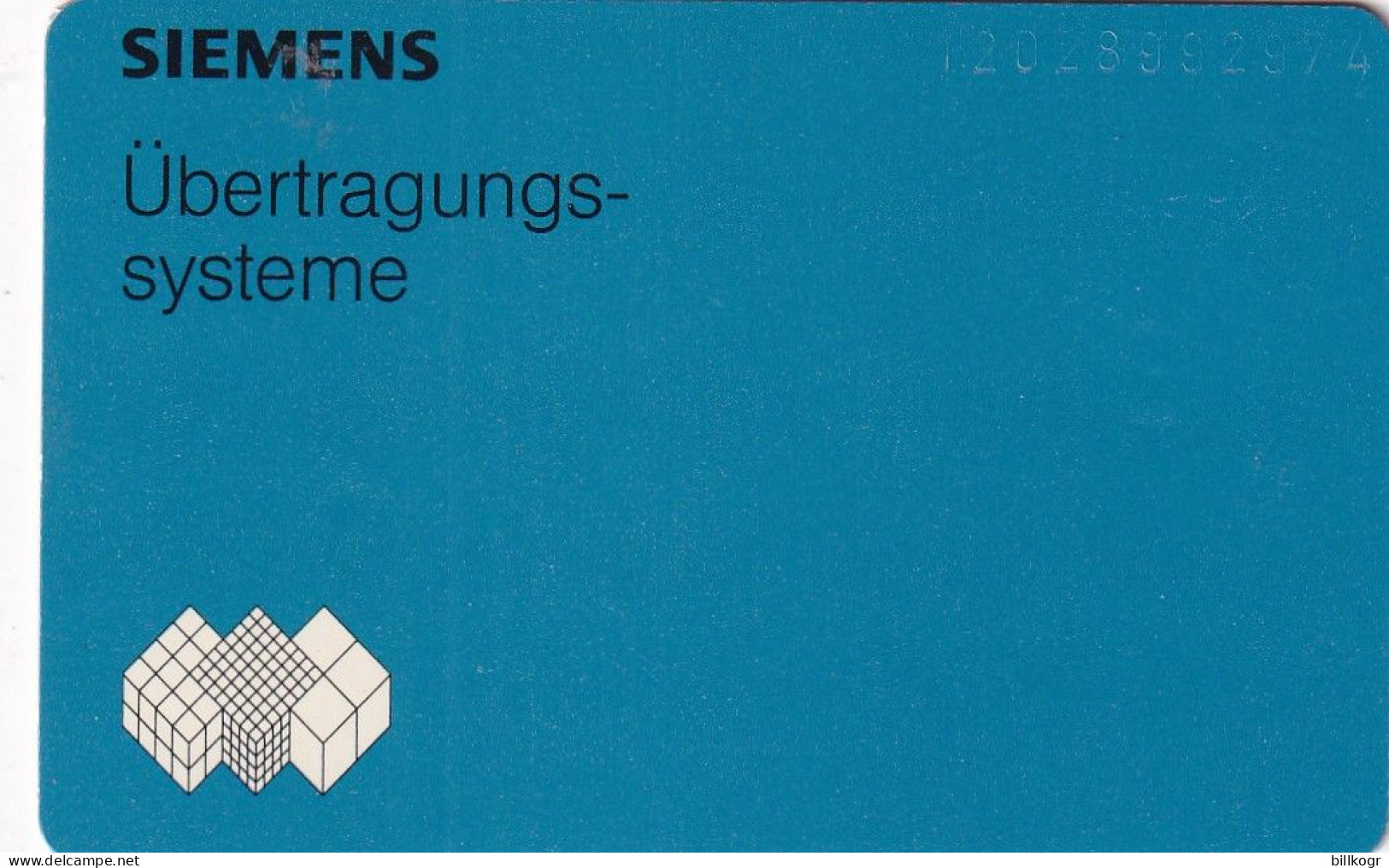 GERMANY - Siemens(K 797), Tirage 6000, 02/92, Mint - K-Series : Serie Clientes