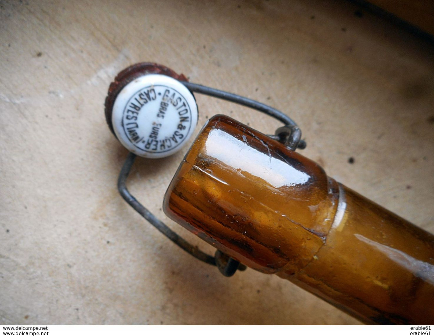 RARE BOUTEILLE ANCIENNE BRASSERIE SACHER CASTRES TARN - Bière