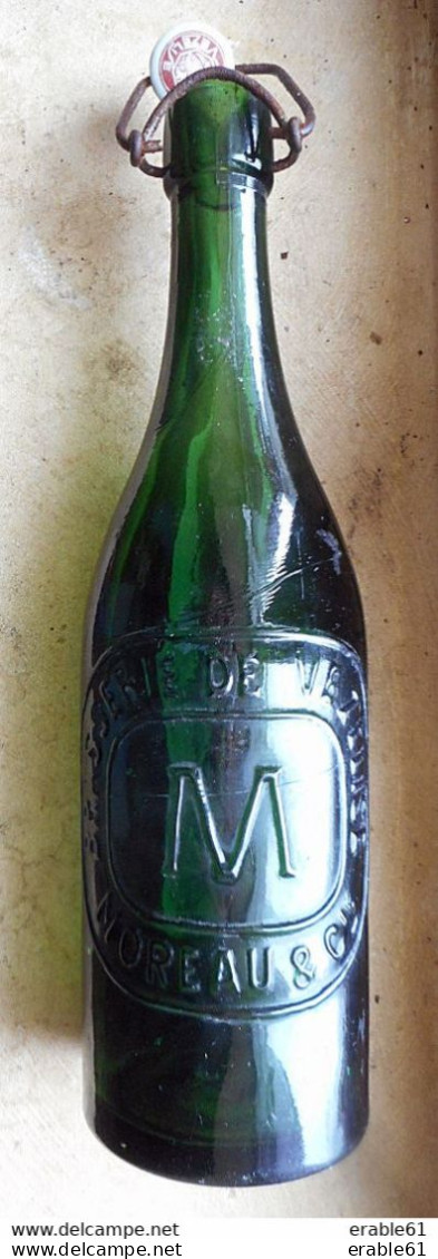 RARE BOUTEILLE ANCIENNE BRASSERIE De VEZELISE MOREAU CIE - Bière