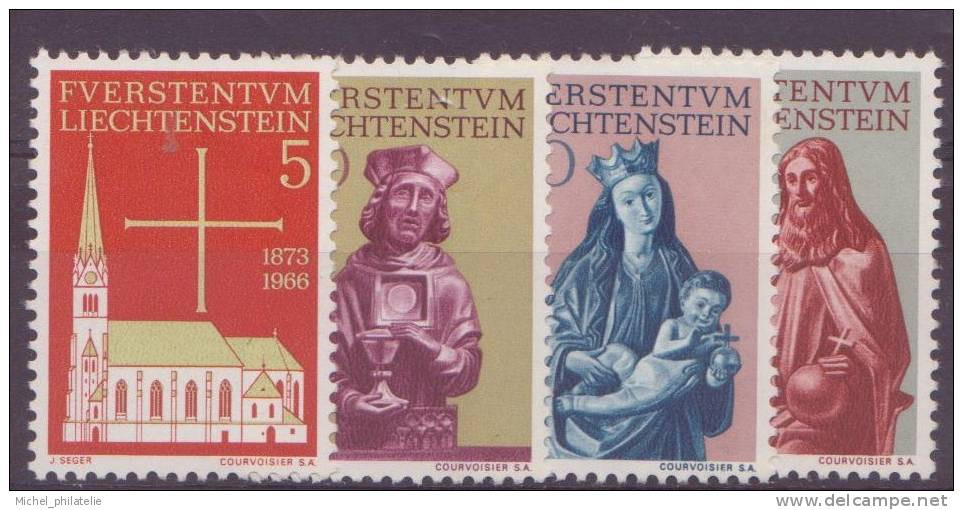 Liechtenstein - YT N° 417 Avec N° 418 à 421 ** - Neuf Sans Charnière - Unused Stamps